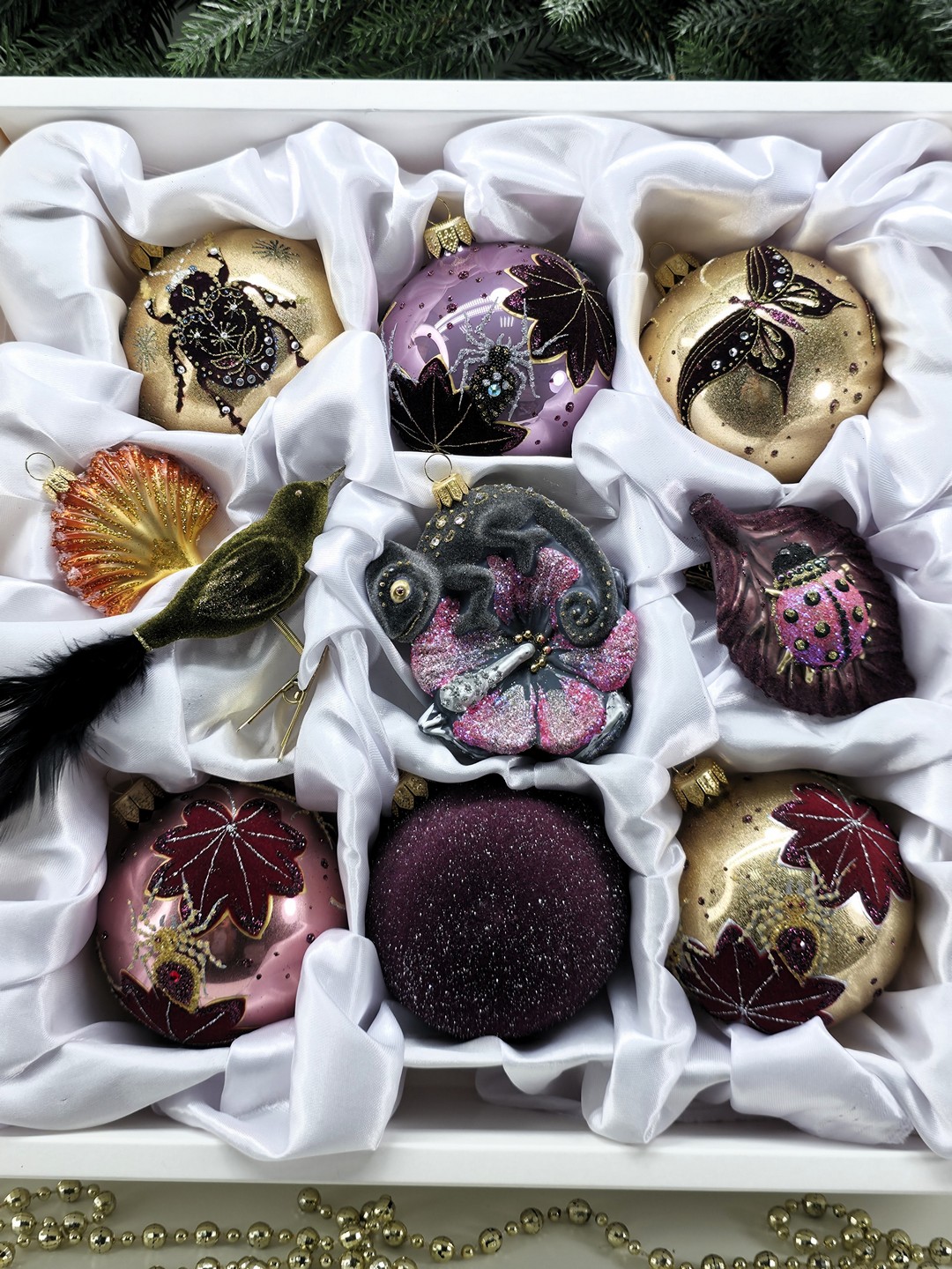 фото Набор ёлочных игрушек Саламандра