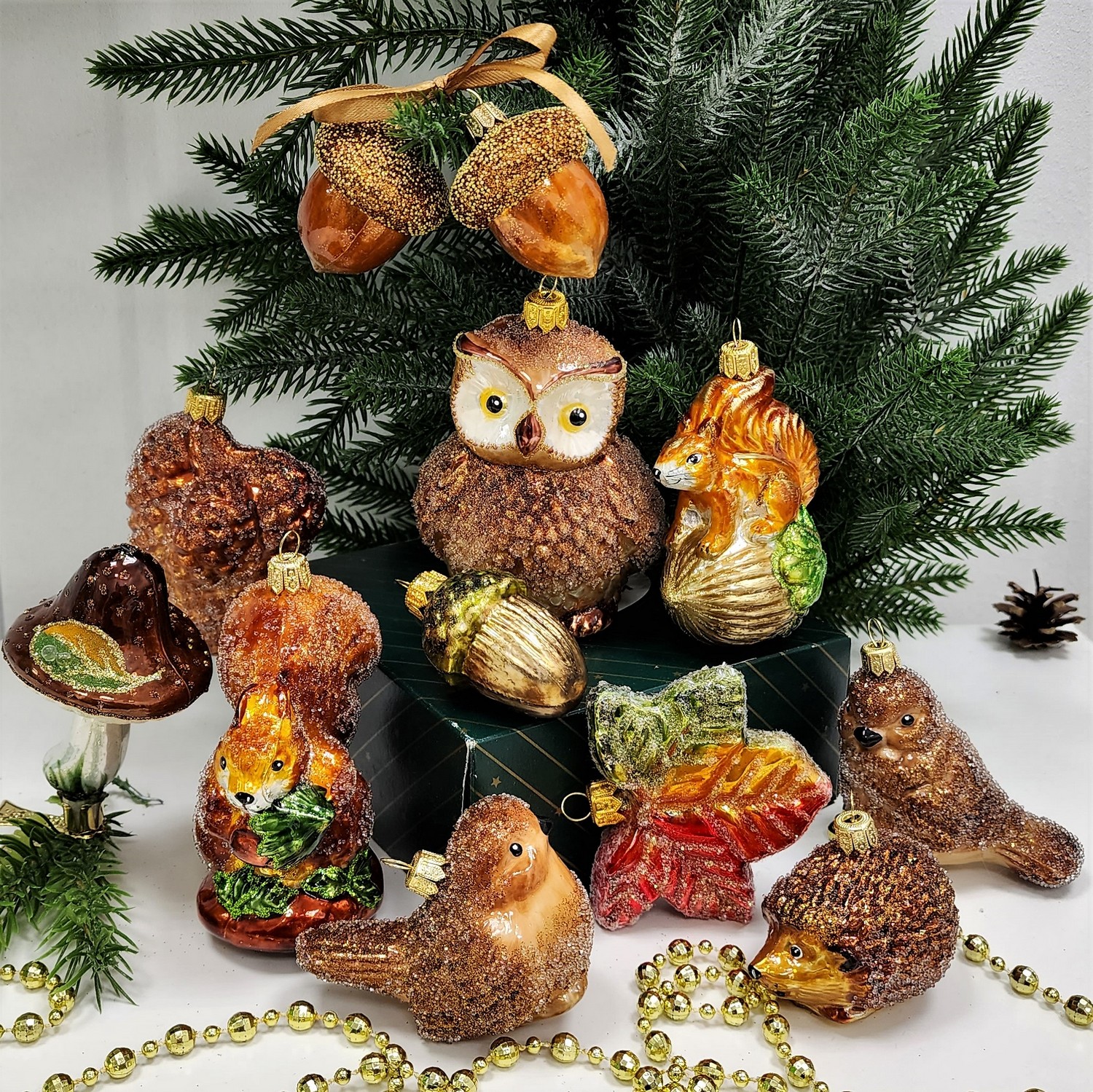 фото Набор ёлочных игрушек Лесной-2