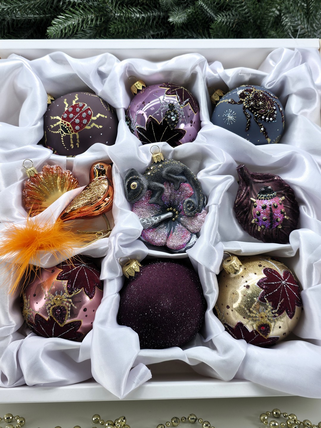 фото Набор ёлочных игрушек Саламандра