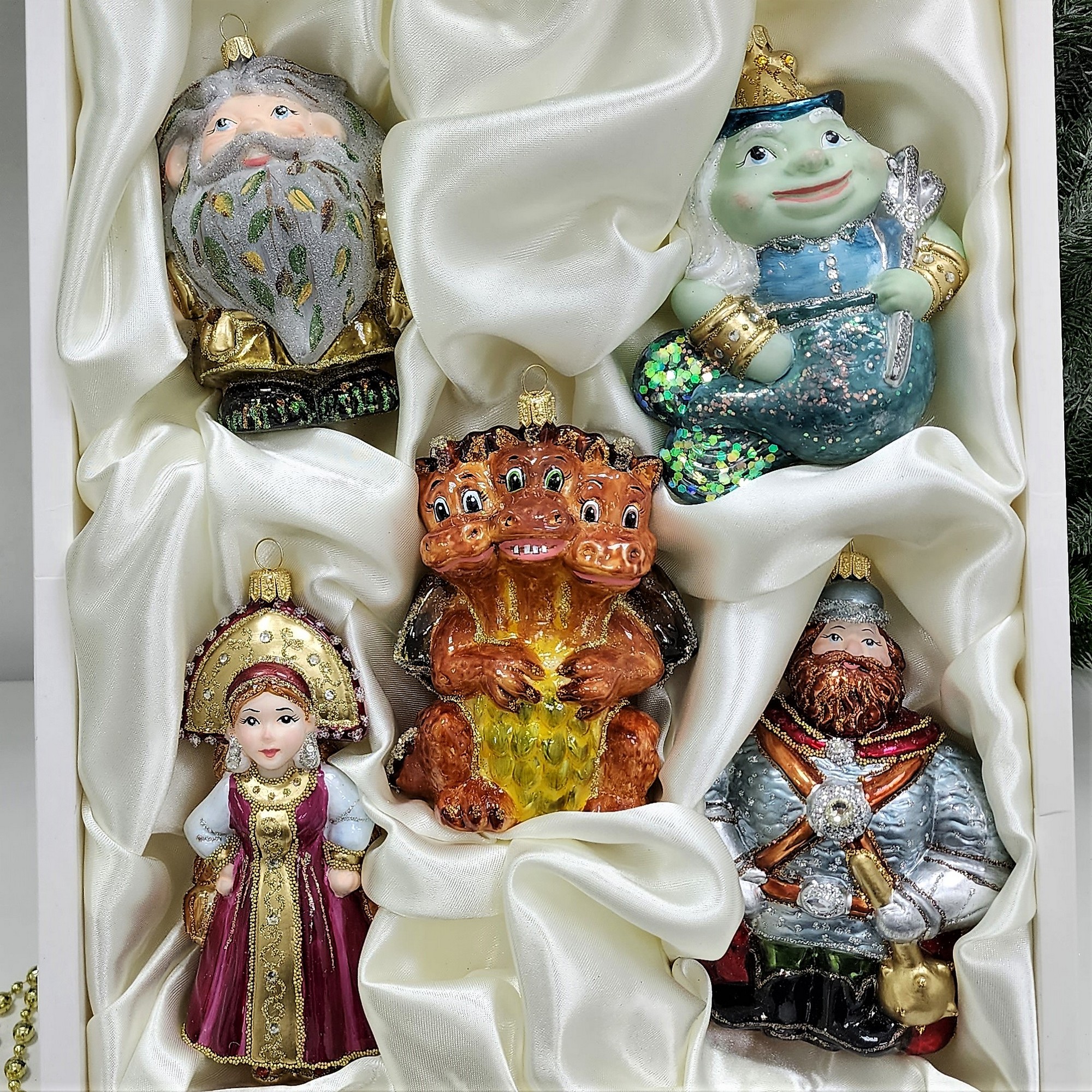 фото Набор ёлочных игрушек Лесная сказка