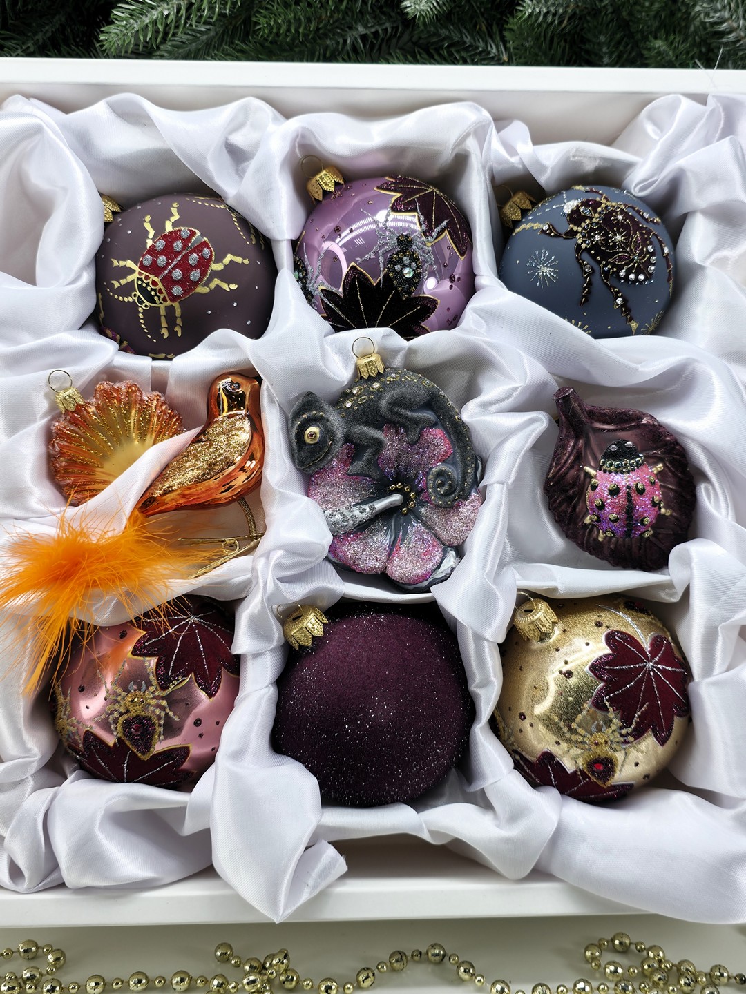 фото Набор ёлочных игрушек Саламандра