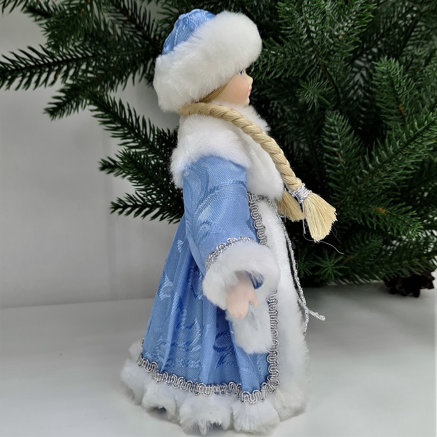 фото Кукла Снегурочка под елку 20 см