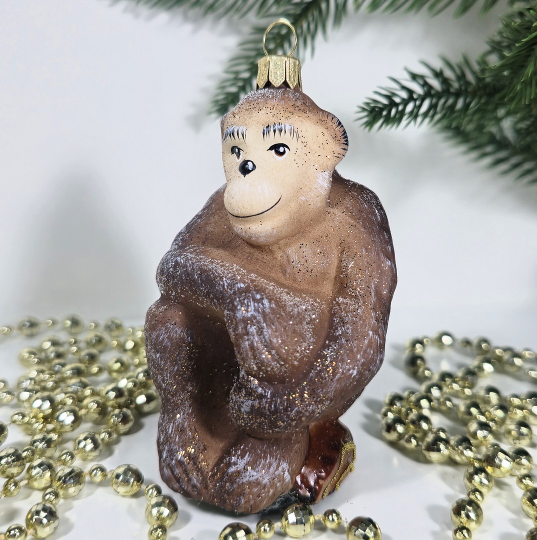фото Irena-Co Ёлочная игрушка Обезьяна